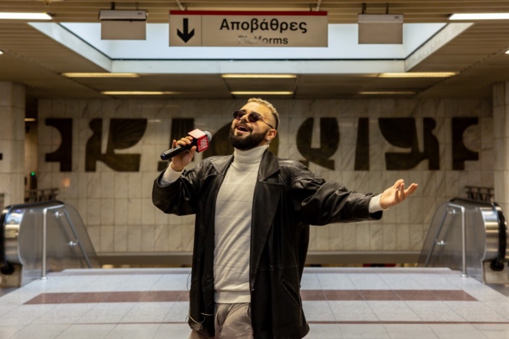 Ο Akylas στο χριστουγεννιάτικο event του Voice 102.5