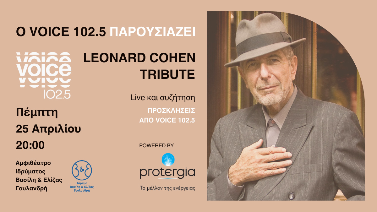 VOICE RADIO 102.5 Leonard-Cohen