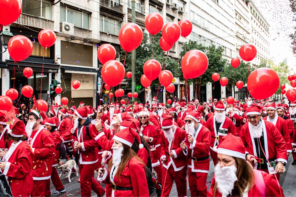 Athens Santa Run