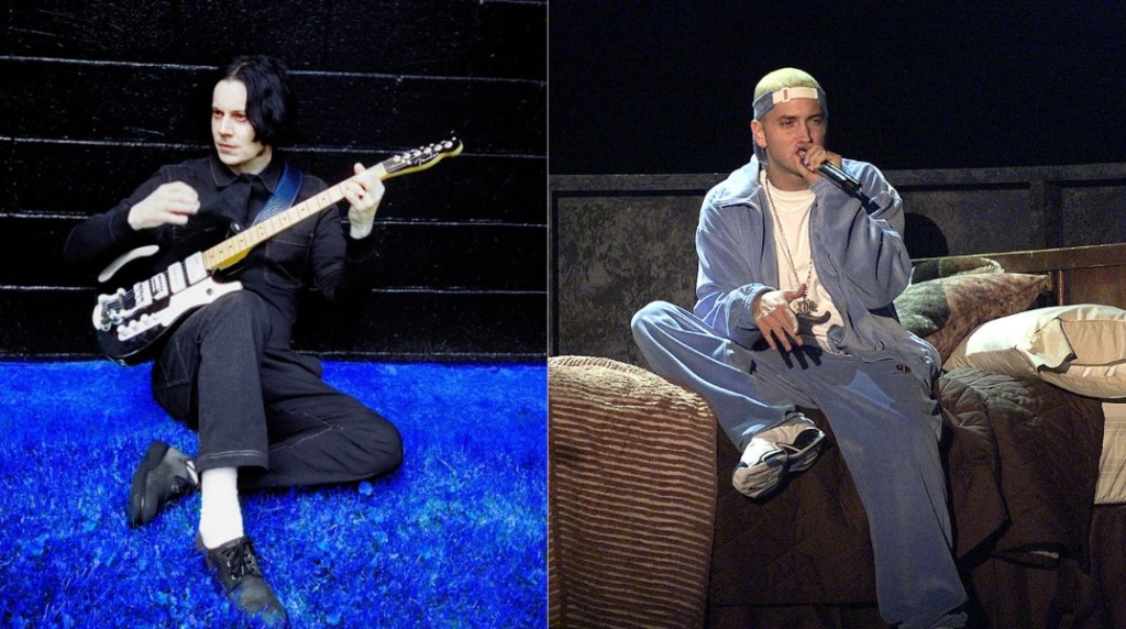 Jack White και Eminem τραγουδούν μαζί στον αγώνα Thanksgiving των Detroit Lions