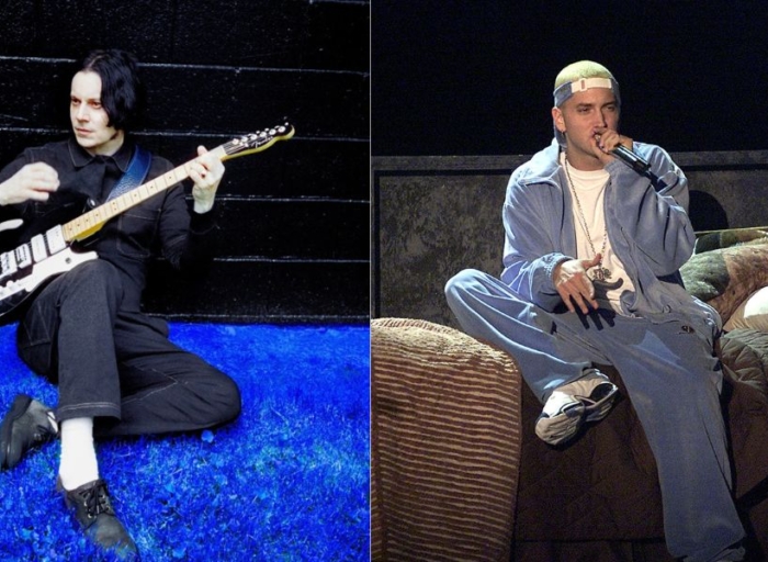 Jack White και Eminem τραγουδούν μαζί στον αγώνα Thanksgiving των Detroit Lions