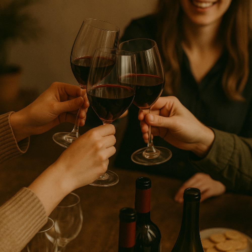 Christmas Wine Moments