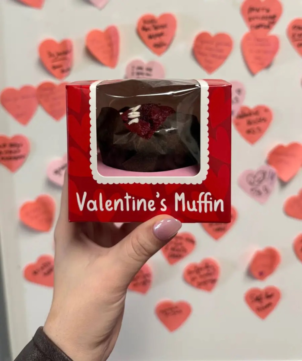 Valentine's Muffins από τα καταστήματα Γρηγόρης 