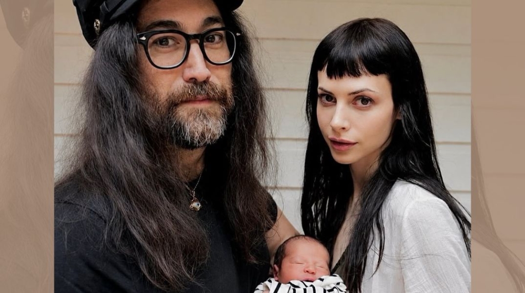 Sean Ono Lennon and his family